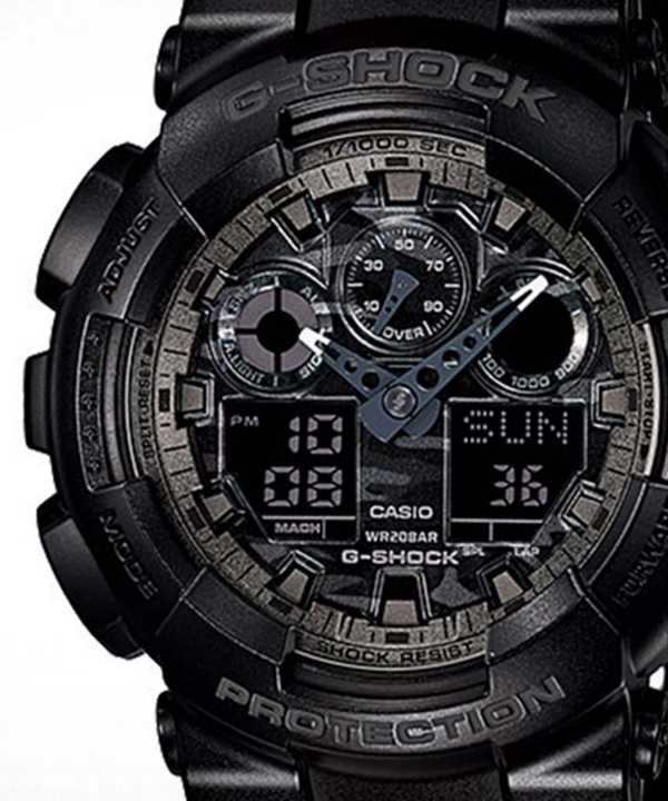 ساعت مچی عقربه‌ای مردانه کاسیو مدل GA-100CF-1ADR