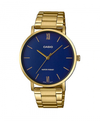 ساعت مچی عقربه ای مردانه کاسیو مدل MTP-VT01G-2BUDF