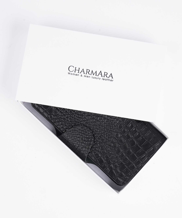 کیف پول مردانه چرم طبیعی چرم آرا CharmAra مدل kj018
