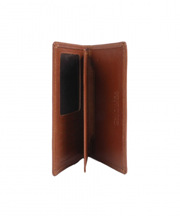 کیف پول مردانه چرم طبیعی چرم آرا CharmAra مدل kj017