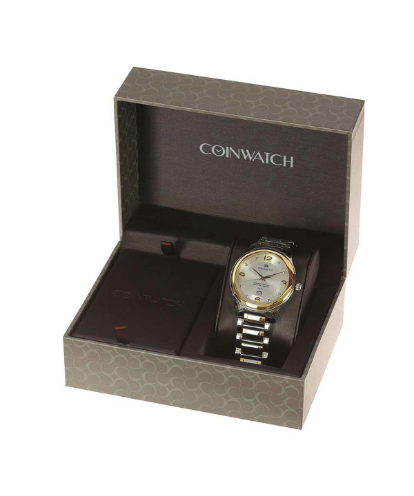 ساعت مچی عقربه‌ای مردانه کوین واچ Coinwatch مدل C132TSN