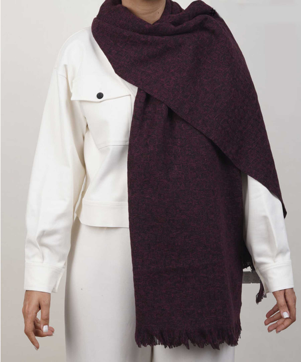 شال موهر زنانه نوولاشال Novella Shawl کد 55010
