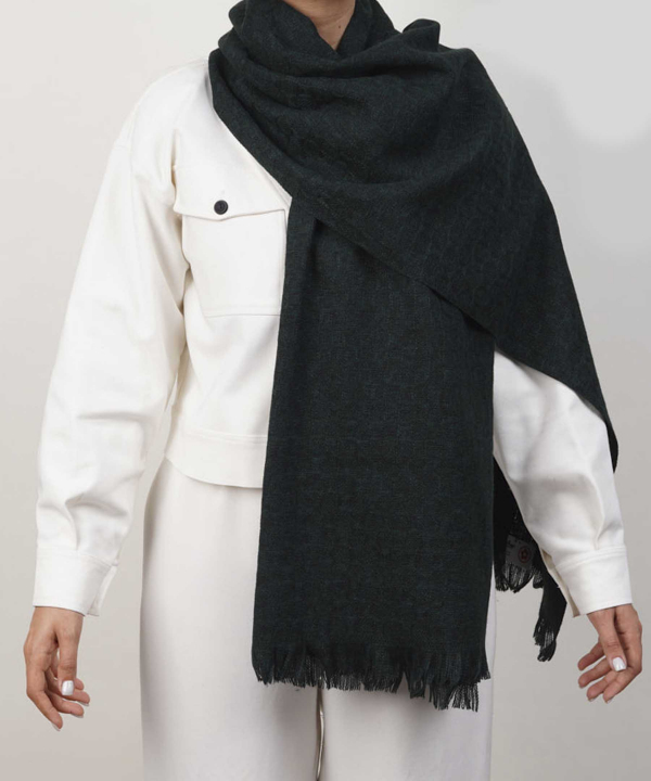 شال موهر زنانه نوولاشال Novella Shawl کد 55010