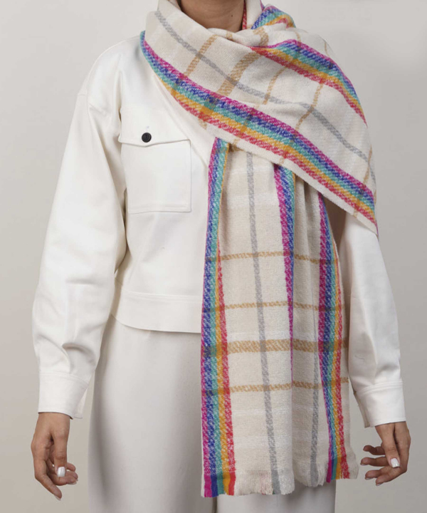 شال موهر زنانه نوولاشال Novella Shawl کد 55015