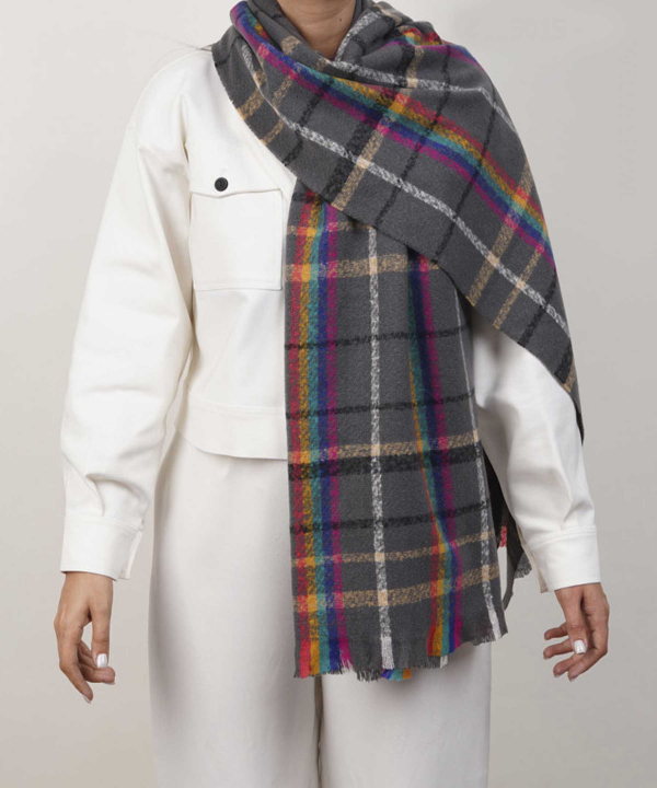 شال موهر زنانه نوولاشال Novella Shawl کد 55015