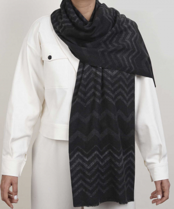 شال موهر نازک زنانه نوولاشال Novella Shawl کد 55002