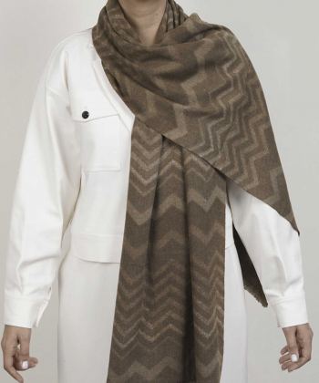 شال موهر نازک زنانه نوولاشال Novella Shawl کد 55002