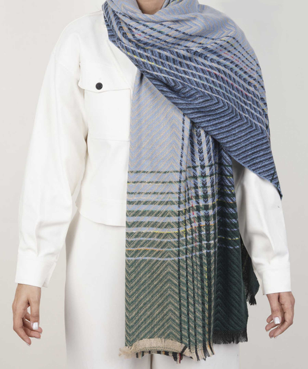 شال موهر زنانه نوولاشال Novella Shawl کد 55001