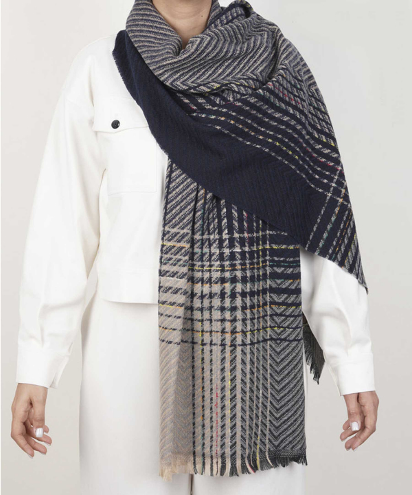 شال موهر زنانه نوولاشال Novella Shawl کد 55001