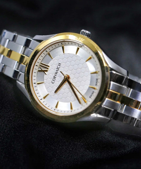 ساعت مچی عقربه‌ای زنانه کوین واچ Coinwatch مدل C193TWH