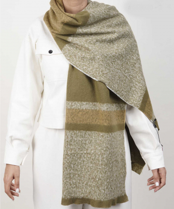 شال موهر زنانه نوولاشال Novella Shawl کد 55020