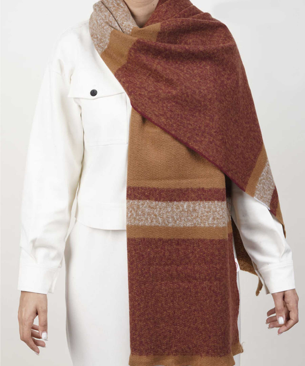 شال موهر زنانه نوولاشال Novella Shawl کد 55020