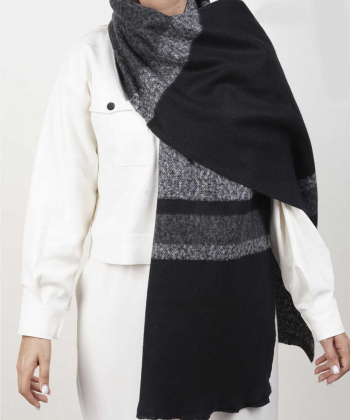 شال موهر زنانه نوولاشال Novella Shawl کد 55020