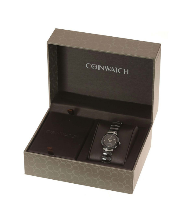ساعت مچی عقربه‌ای زنانه کوین واچ Coinwatch مدل C162SBK