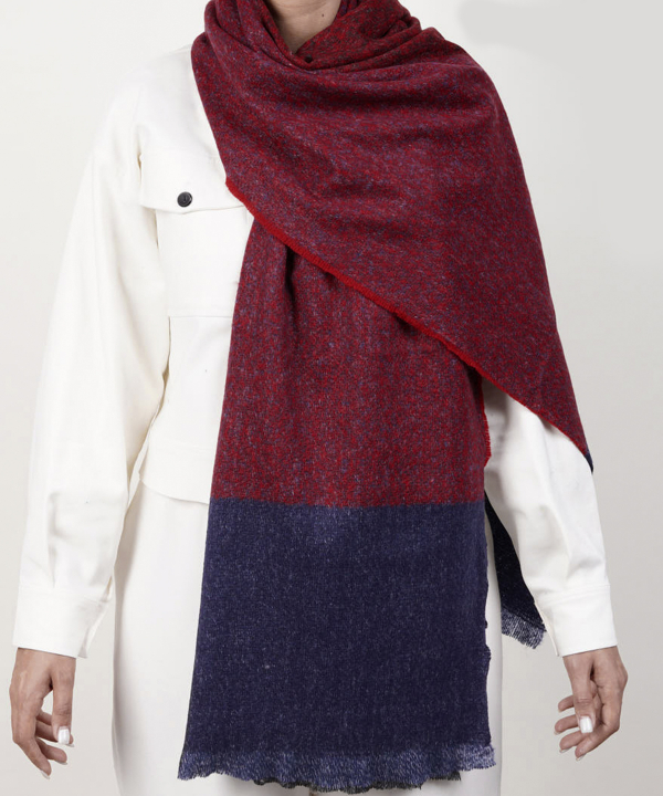 شال موهر زنانه نوولاشال Novella Shawl کد 55019