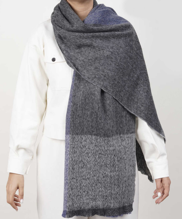 شال موهر زنانه نوولاشال Novella Shawl کد 55019