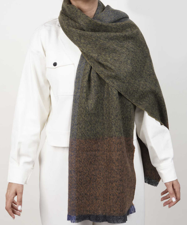 شال موهر زنانه نوولاشال Novella Shawl کد 55019
