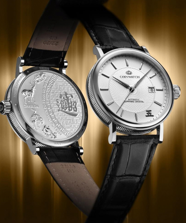 ساعت مچی عقربه‌ای مردانه کوین واچ Coinwatch مدل C166SWH