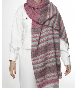 شال لینن زنانه نوولاشال Novella Shawl کد 55027