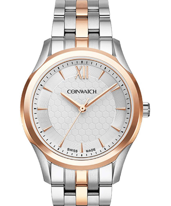 ساعت مچی عقربه‌ای زنانه کوین واچ Coinwatch مدل C193RWH