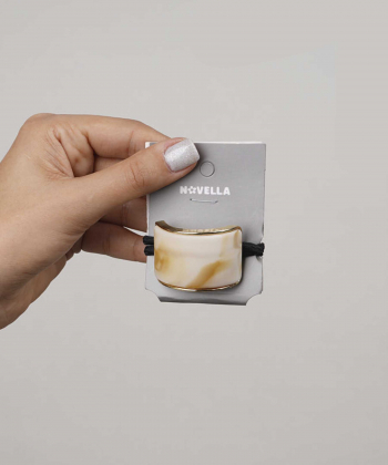 کش مو سگک دار زنانه نوولاشال Novella Shawl کد 88035