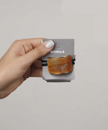 کش مو سگک دار زنانه نوولاشال Novella Shawl کد 88035