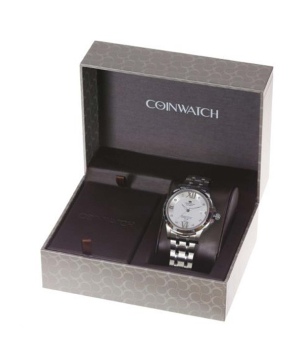 ساعت مچی عقربه‌ای مردانه کوین واچ Coinwatch مدل C140SWH