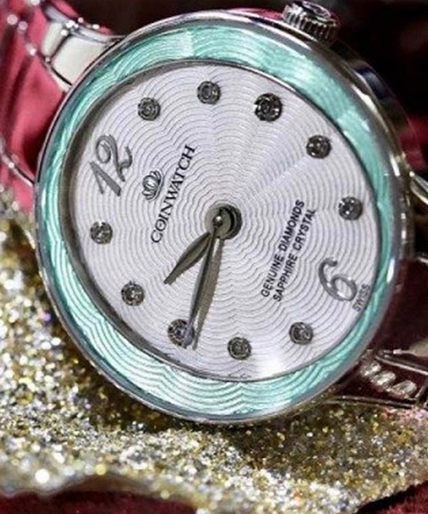 ساعت مچی عقربه‌ای زنانه کوین واچ Coinwatch مدل C175SGN