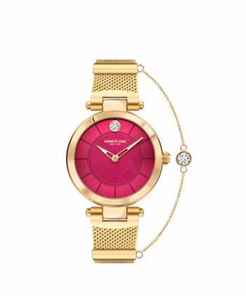 ساعت مچی عقربه ای زنانه کنت کول Kenneth Cole مدل KCWLG2106104