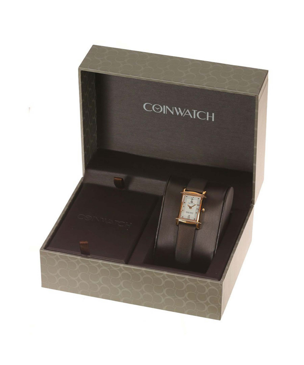 ساعت مچی عقربه‌ای زنانه کوین واچ Coinwatch مدل C164RWL