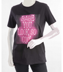 تیشرت زنانه کافه شرت Cafe Shirt کد 63018