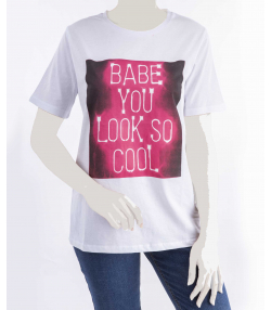 تیشرت زنانه کافه شرت Cafe Shirt کد 63018