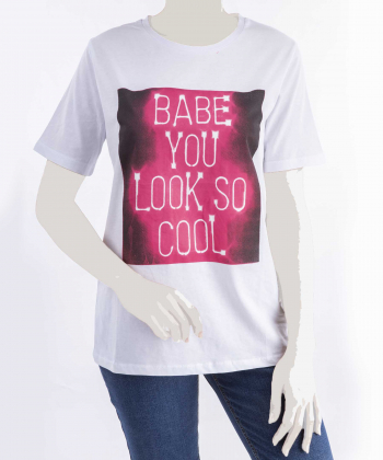 تیشرت زنانه کافه شرت Cafe Shirt کد 63018
