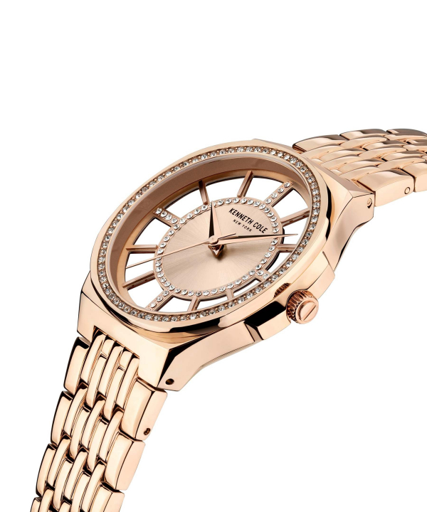 ساعت مچی عقربه‌ای زنانه کنت کول Kenneth Cole مدل KCWLG2124503
