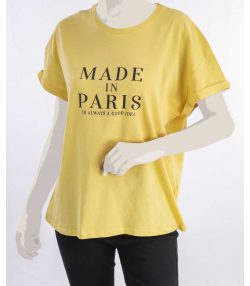 تیشرت زنانه کافه شرت Cafe Shirt کد 63009