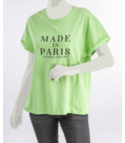 تیشرت زنانه کافه شرت Cafe Shirt کد 63009