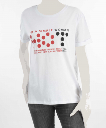 تیشرت زنانه کافه شرت Cafe Shirt کد 63022