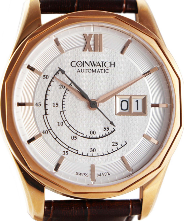 ساعت مچی عقربه‌ای مردانه کوین واچ Coinwatch مدل C184RWH