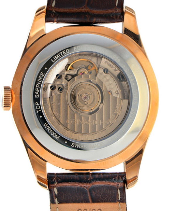 ساعت مچی عقربه‌ای مردانه کوین واچ Coinwatch مدل C184RWH