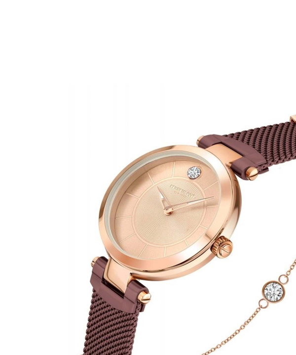 ساعت مچی عقربه‌ای زنانه کنت کول Kenneth Cole مدل KCWLG2106103