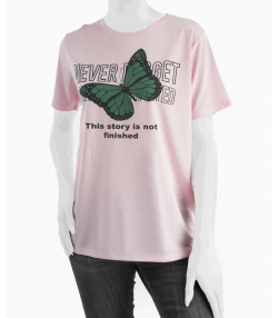 تیشرت زنانه کافه شرت Cafe Shirt کد 63010