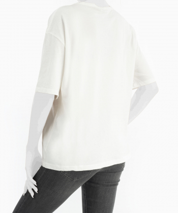 تیشرت زنانه کافه شرت Cafe Shirt کد 63013