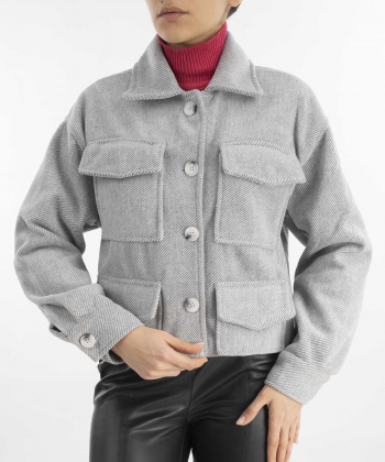 کت پارچه ای زنانه بلونیل مدل B1575036N