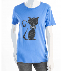 تیشرت زنانه کافه شرت Cafe Shirt کد 63029