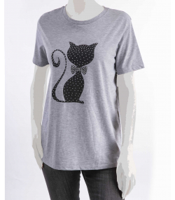 تیشرت زنانه کافه شرت Cafe Shirt کد 63029