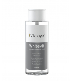 محلول پاک کننده آرایش وایت ویت ویتالیر Vitalayer حجم 250 میلی لیتر