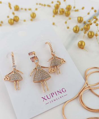 نیم ست زنانه ژوپینگ Xuping مدل دخترک کد AAA-99