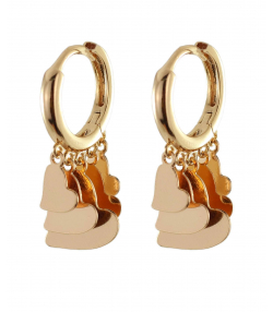 گوشواره زنانه ژوپینگ Xuping مدل قلب AAC-103