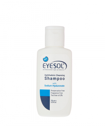 شامپو تخصصی پلک و مژه plus آیسول Eyesol حجم 75 میلی لیتر