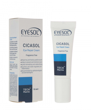 کرم ترمیم کننده چشم سیکاسول آیسول Eyesol حجم 10 میلی لیتر